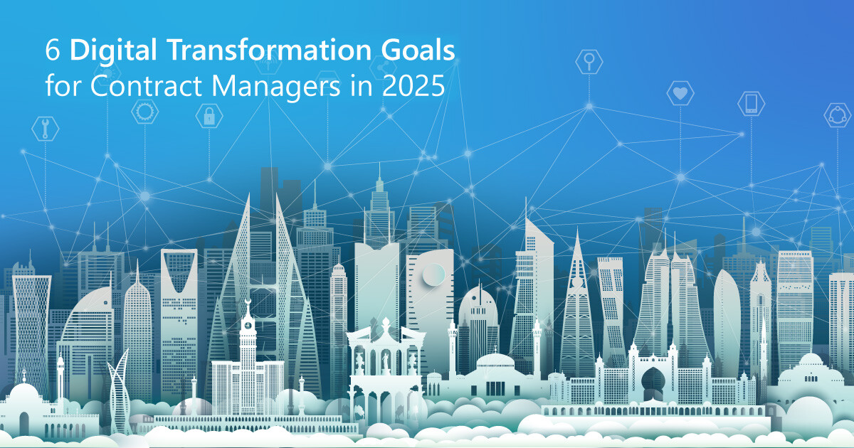 CobbleStone Software shares six digital transformation goals for contract managers in 2025.