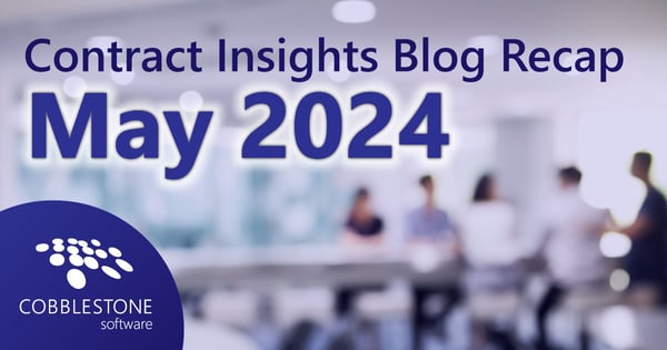 CobbleStone Software recaps the blogs from May 2024.
