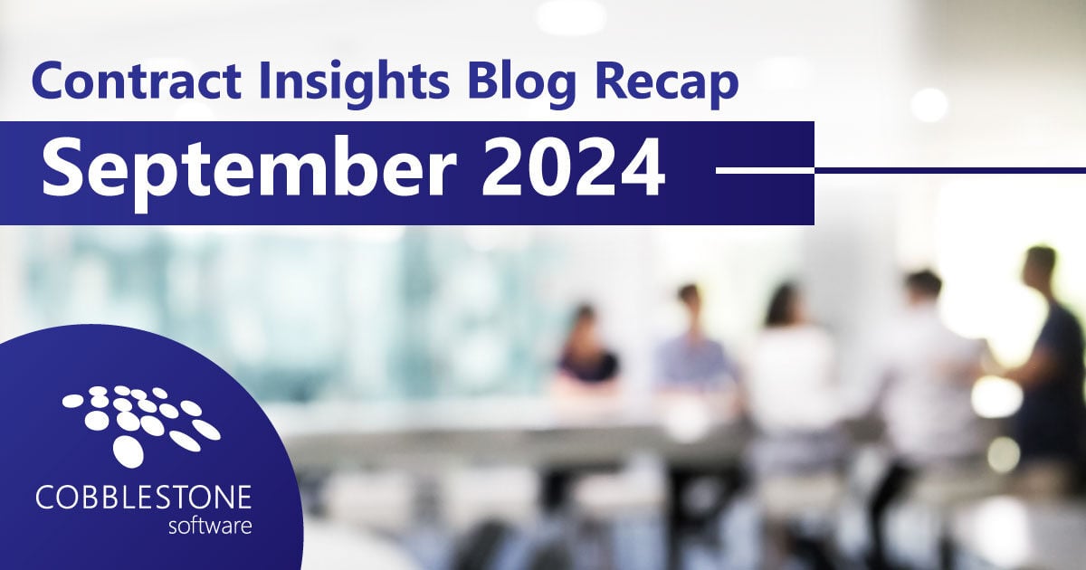 CobbleStone Software presents its blog recap for September 2024.