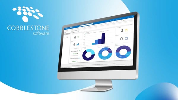 Dive into contract analytics easier with CobbleStone's Executive Graphical Dashboards.