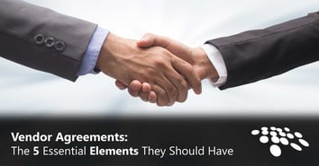 CobbleStone Software discusses vendor agreements and the 5 essential elements they should have!