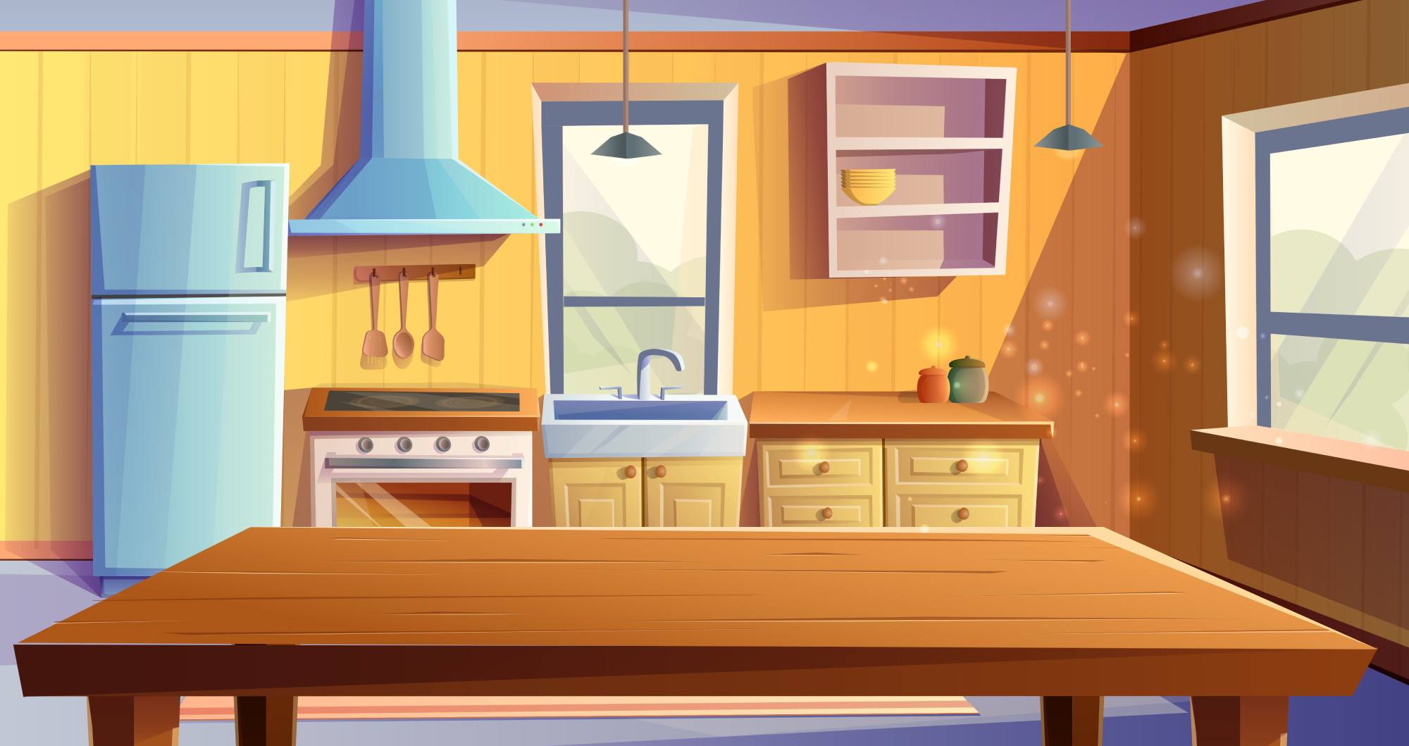 CLM Cookbook Kitchen-Background