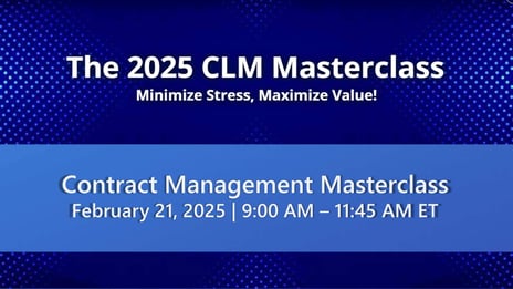 The 2025 CLM Masterclass - Feb 21