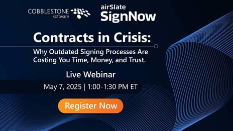 Contracts in Crisis: Why Outdated Signing Processes Are Costing You Time, Money, and Trust