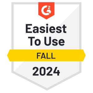 Easiest To Use - G2 - Fall 2024
