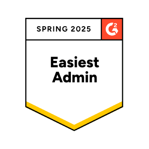 G2 - Spring 2025 - Easiest Admin