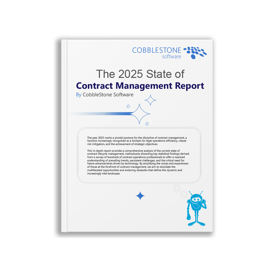 The 2025 State of Contract Management Report Mockup